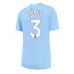 Manchester City Ruben Dias #3 Replika Hemma matchkläder Dam 2023-24 Korta ärmar